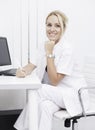 Young professional female doctor Royalty Free Stock Photo