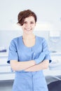 Young professional woman dentist in the dental office Royalty Free Stock Photo