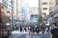 Young protesters, Protest hong kong 2019, police running against protester