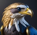 Young proud eagle Royalty Free Stock Photo