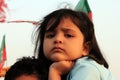 Young PTI Supporter in Karachi, Pakistan