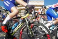 Young riders cycling competition in Palma