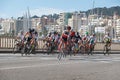 Young riders cycling competition in Palma