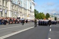 Young sailors on 1 September in Saint-Petersburg