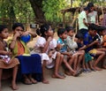 Young school children India