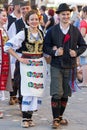 Young Serbian dancers in traditional costume 3