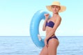 Sexy girl in bikini with beautiful body Royalty Free Stock Photo