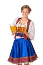 Young Oktoberfest woman