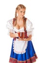 Young Oktoberfest woman