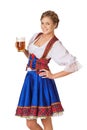 Young Oktoberfest woman