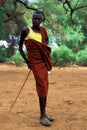 Young shepherd Turkana (Kenya)