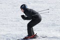 Young skier in andorra