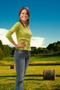 Young smiling woman Royalty Free Stock Photo