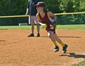 Young Softball Player