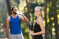 Young Sportish People On The Morning Running Royalty Free Stock Photo