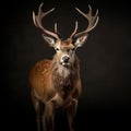 Young Stag In Studio: A Captivating Object Portraiture By Mike Campau