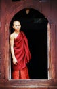 Young student monk in Myanmar