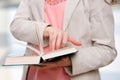 Young student reading book in preparation for exams Royalty Free Stock Photo