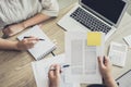 Young students campus or classmates with helps friend studying f Royalty Free Stock Photo