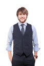 Young successful business man Royalty Free Stock Photo