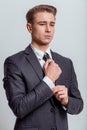 Young successful businessman Royalty Free Stock Photo