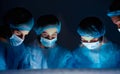 Young Surgeon Team Performing Operation In Hospital Royalty Free Stock Photo