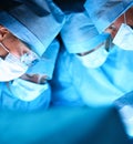 Young surgery team in the operating room Royalty Free Stock Photo