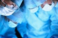 Young surgery team in the operating room Royalty Free Stock Photo