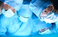 Young surgery team in the operating room Royalty Free Stock Photo