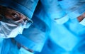 Young surgery team in the operating room Royalty Free Stock Photo