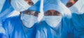 Young surgery team in the operating room Royalty Free Stock Photo