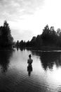 Young swiming girl Royalty Free Stock Photo