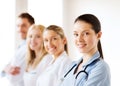 Young team or group of doctors Royalty Free Stock Photo