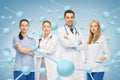 Young team or group of doctors Royalty Free Stock Photo