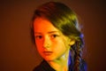 Young teenage girl portrait Royalty Free Stock Photo