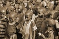 Young unidentified African children from Masai tribe