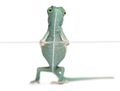 Young veiled chameleon, Chamaeleo calyptratus Royalty Free Stock Photo