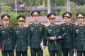 Young Vietnamese cadets