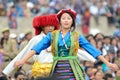 Young villagers artists on Festival of Ladakh Heritage