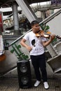 Young violinist