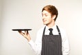 Young waiter Royalty Free Stock Photo