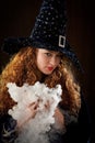 Young witch Royalty Free Stock Photo