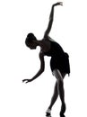 Young woman ballerina ballet dancer Royalty Free Stock Photo