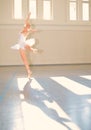 Young woman Ballet