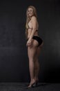 Young woman in bikini Royalty Free Stock Photo