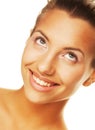 Young woman with clean skin Royalty Free Stock Photo