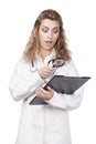 Young woman doctor Royalty Free Stock Photo