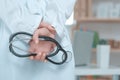 Young woman doctor occupation in the hospital office