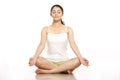 Young Woman doing Meditation Royalty Free Stock Photo