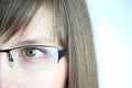 Young woman eye Royalty Free Stock Photo